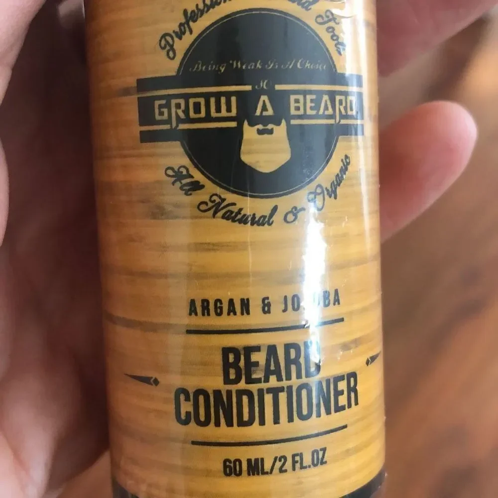 Grow a beard Products, organic beard conditioner